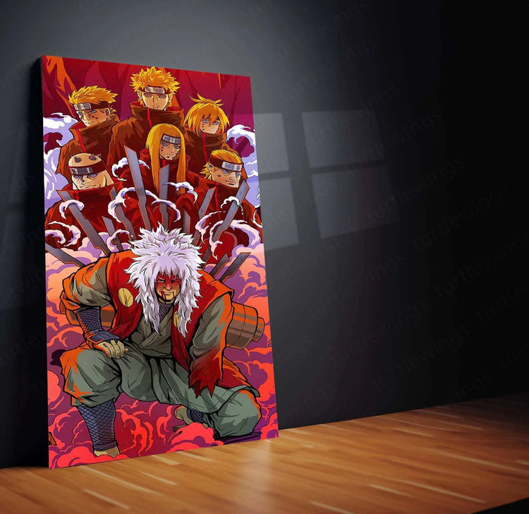 JIRAYA anime metal poster - TURTLEWINGS 