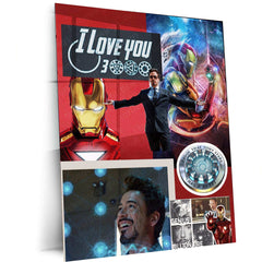 Iron Man Metal Poster – Marvel Superhero Wall Art | Tony Stark Legacy Decor 6