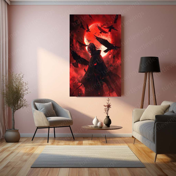 Itachi Uchiha Metal Poster