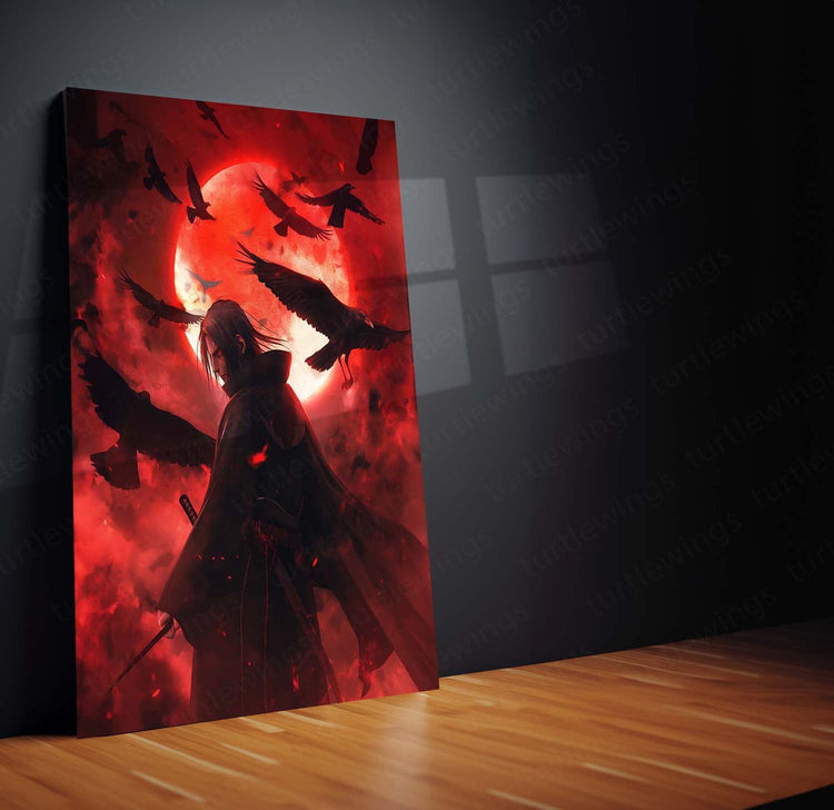 Itachi Uchiha Metal Poster