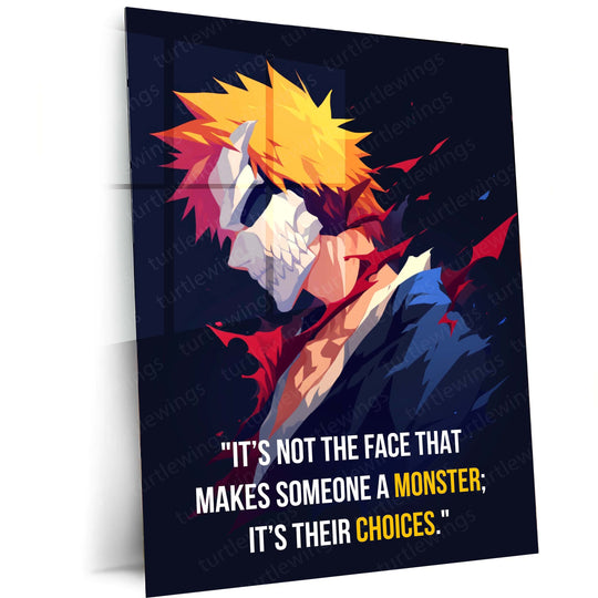 Ichigo Kurosaki | Bleach Metal Poster