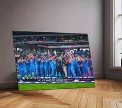 Indian Cricket Team Metal Poster – Glory, Passion & Legacy 4