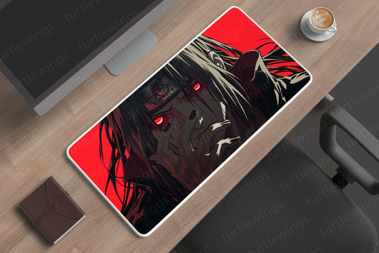 Itachi Uchiha Naruto Deskmat | Legendary Shinobi Art 2