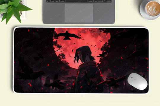 Itachi Uchiha Naruto Deskmat | Legendary Shinobi Art