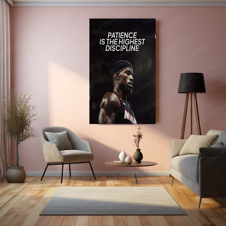 Jimmy Butler Quote Metal Poster