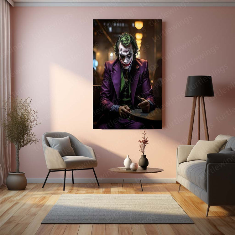 Joker Metal Poster