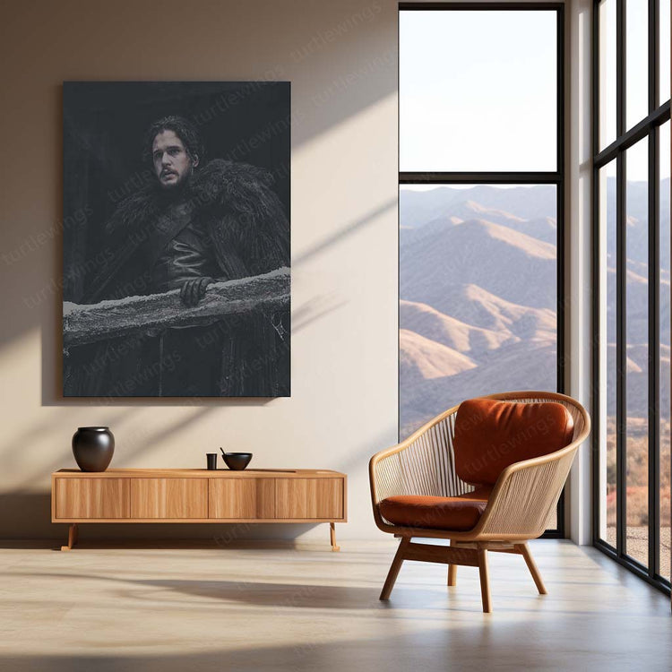 Jon Snow - GOT Metal Poster