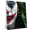 Joker Close-Up Metal Poster | Dark Aesthetic Villain Art | Cinematic Wall Decor