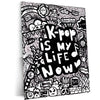 K-Pop Art Metal Poster | Vibrant Music Scene | HD Print