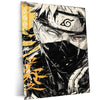 Kakashi Hatake Metal Poster | Naruto Anime Portrait 2