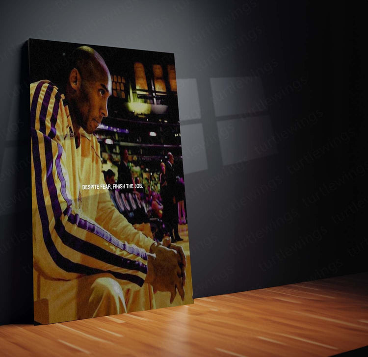 Kobe Bryant Quote Metal Poster