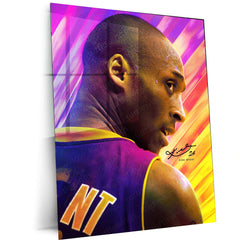 Kobe Bryant Metal Poster – Mamba Mentality Wall Art | Basketball Legend Tribute 3