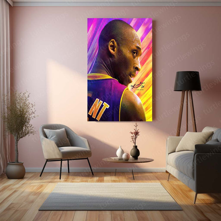 Kobe Bryant Metal Poster