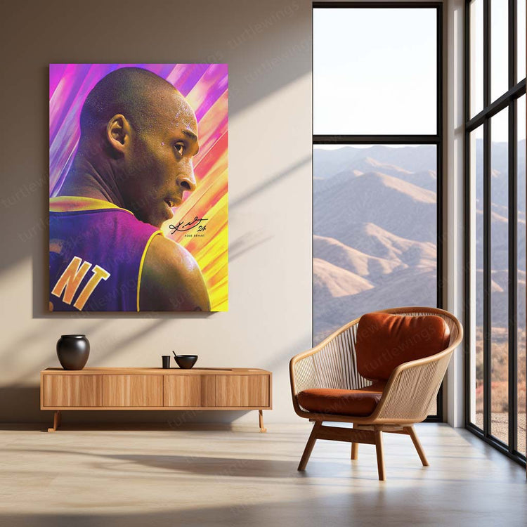 Kobe Bryant Metal Poster