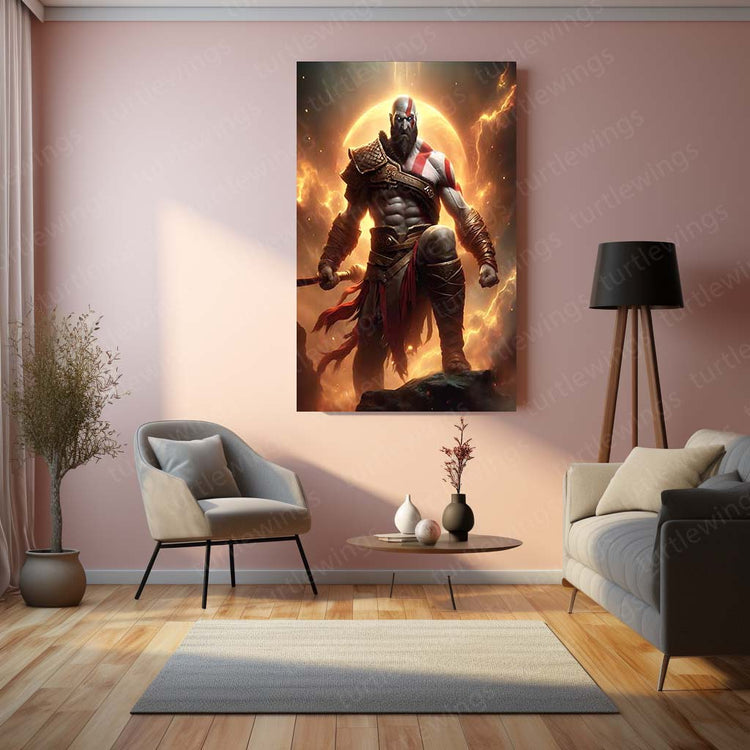 Kratos Metal Poster