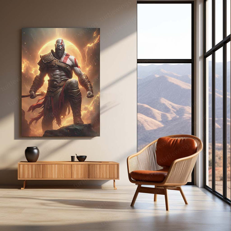 Kratos Metal Poster