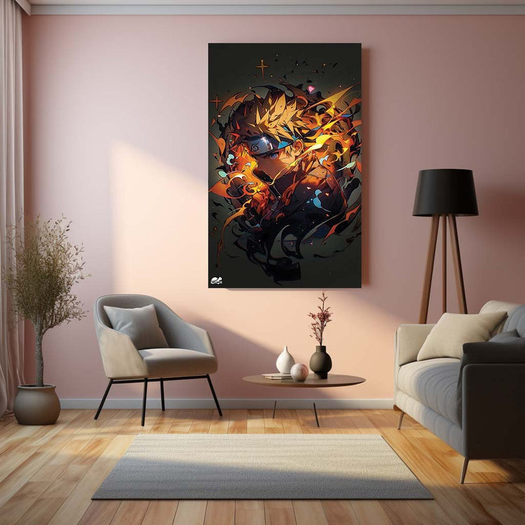 Turtlewings | NarutoAnime Metal Print | Anime Wall Art | HD Quality