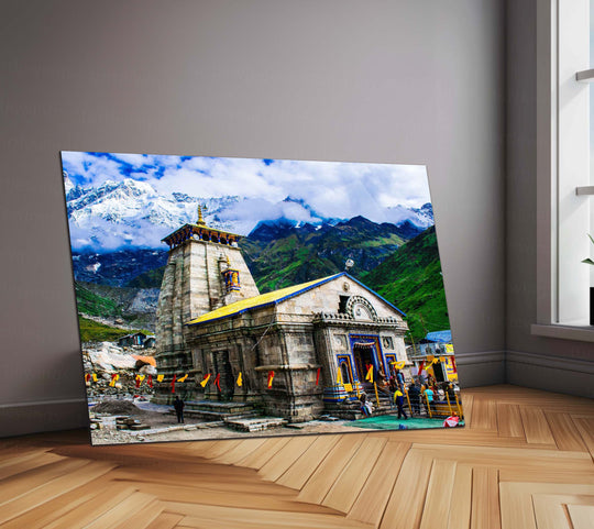 Kedarnath Jyotirling Metal Poster