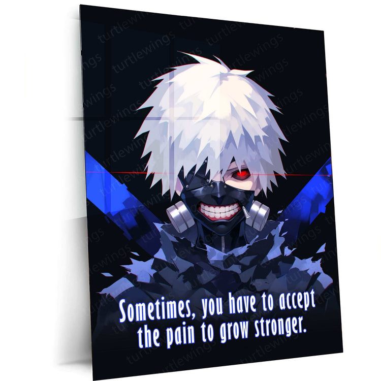 Ken Kaneki | Tokyo Ghoul Metal Poster