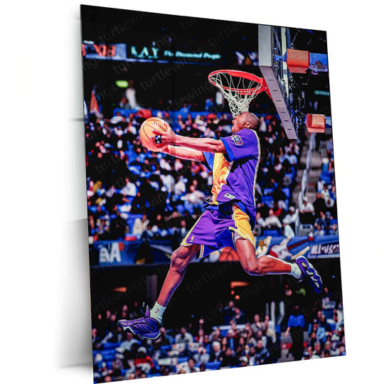 Kobe Bryant Metal Poster – Mamba Mentality Wall Art 1 - TURTLEWINGS 