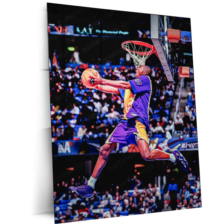 Kobe Bryant Metal Poster – Mamba Mentality Wall Art 1 - TURTLEWINGS 