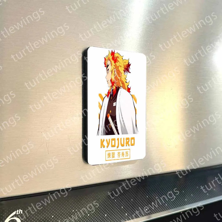 The demon Slayer Ultimate Character Set HD Metal Fridge Magnets ( 46 Units ) | Turtlewings Exclusive