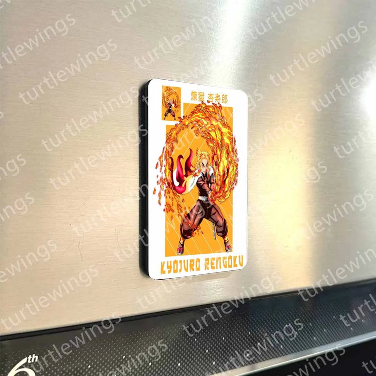 The demon Slayer Ultimate Character Set HD Metal Fridge Magnets ( 46 Units ) | Turtlewings Exclusive