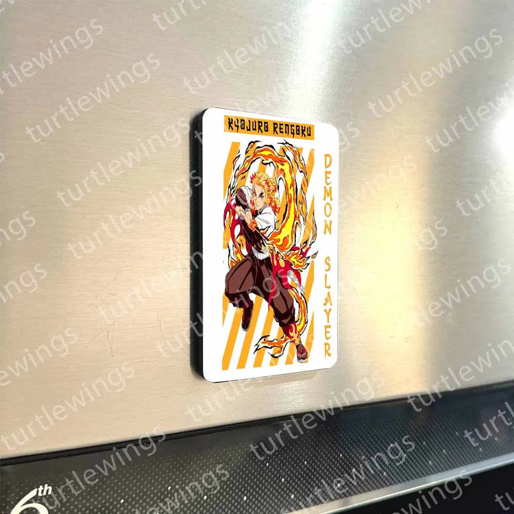 The demon Slayer Ultimate Character Set HD Metal Fridge Magnets ( 46 Units ) | Turtlewings Exclusive