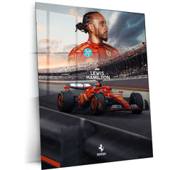 Lewis Hamilton Metal Frame â A Tribute to the F1 Legend