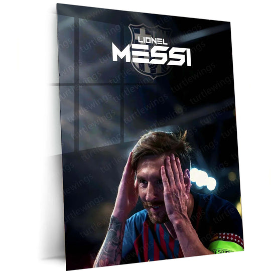 Lionel Messi Metal Poster 2