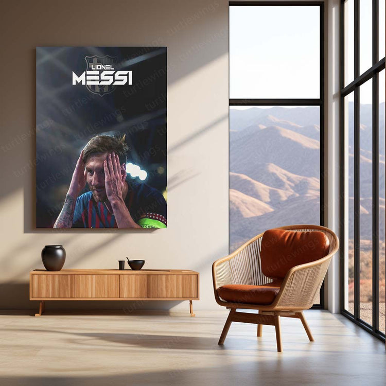 Lionel Messi Metal Poster 2