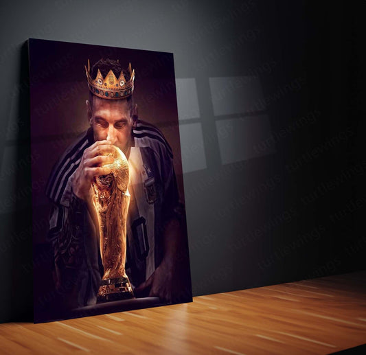 Lionel Messi Metal Poster 3