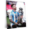 Lionel Messi Metal Poster – GOAT Football Wall Art 8