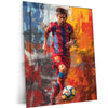 Lionel Messi Metal Poster – GOAT Football Wall Art 10