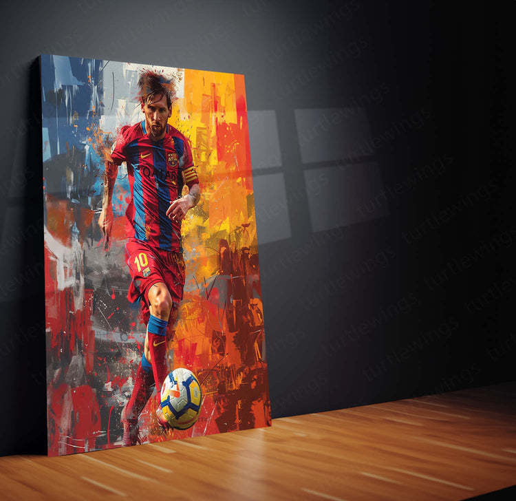 Lionel Messi Metal Poster