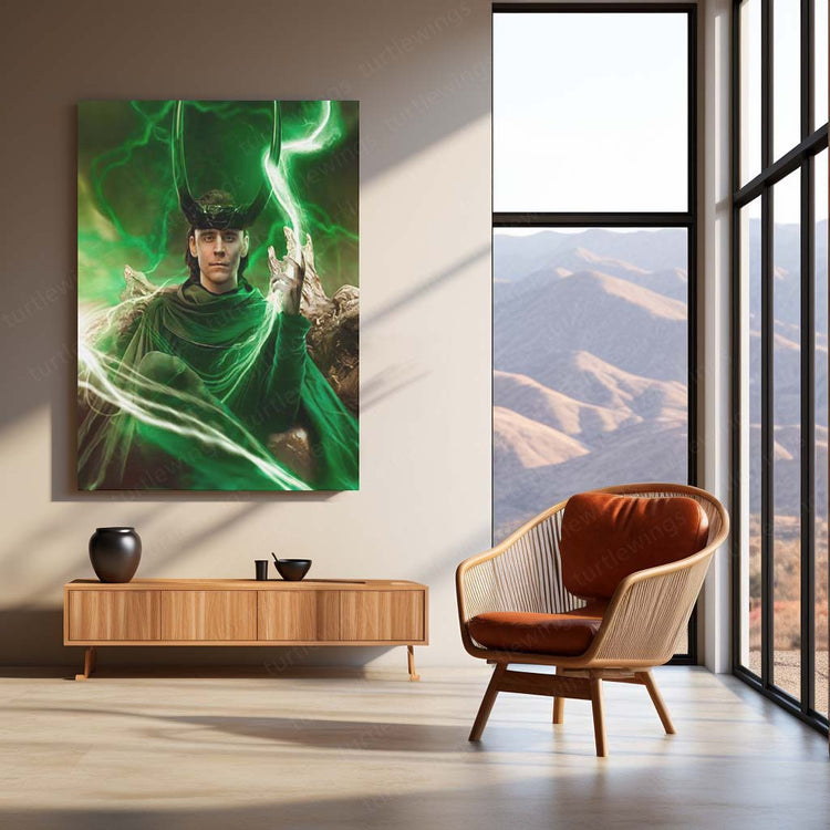 Loki Metal Poster