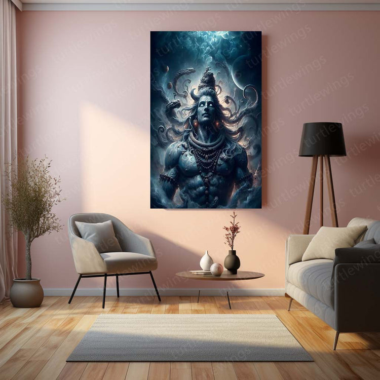 Lord Shiva Metal Poster 5