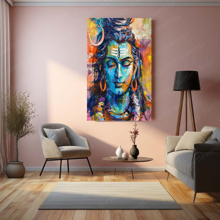 Lord Shiva Metal Poster 6