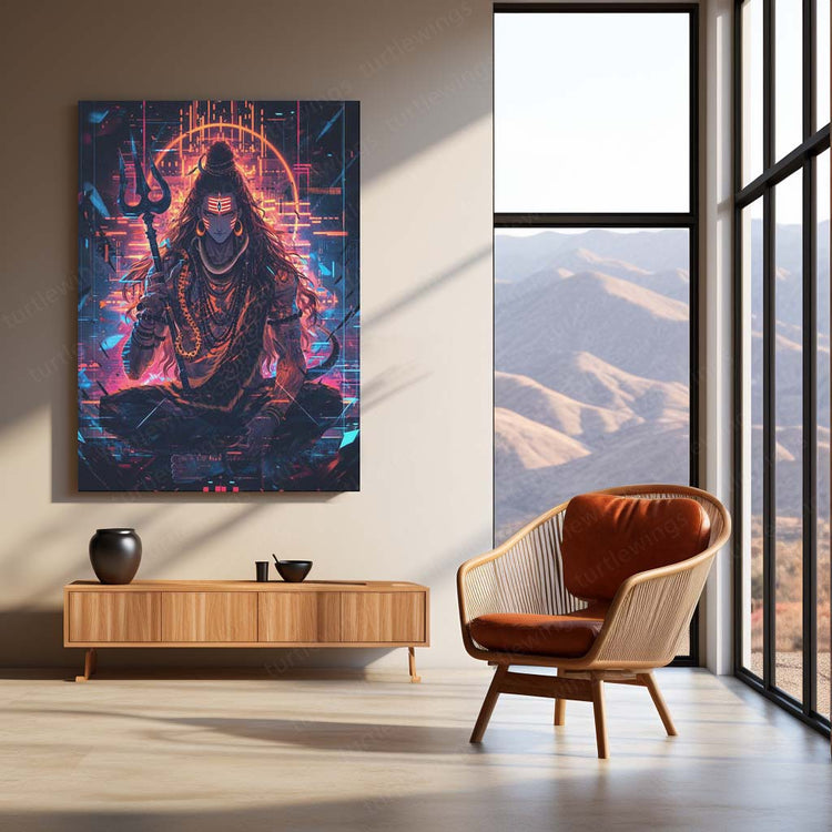 Lord Shiva Metal Poster 8