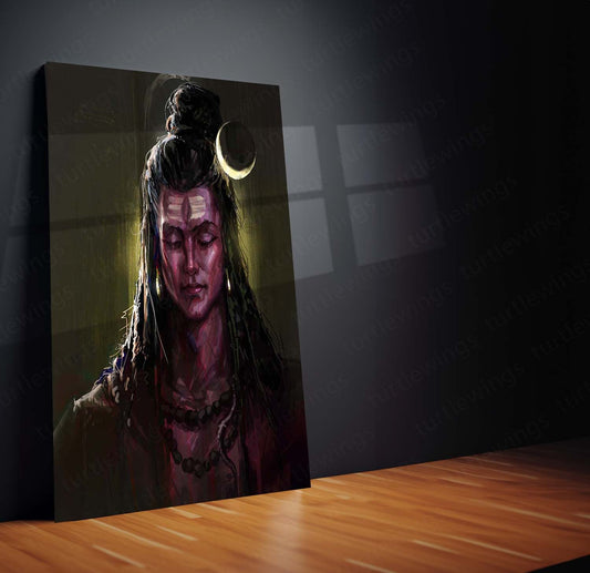 Lord Shiva Metal Poster