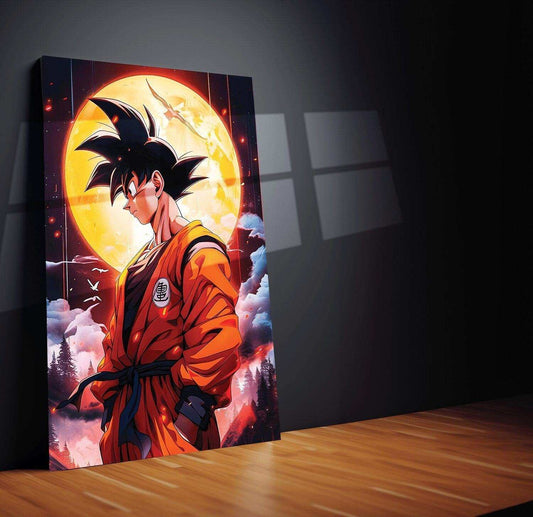 Goku from DBZ Metal Print