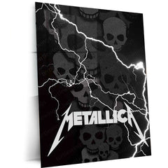 Metallica Metal Poster – Iconic Rock Band Wall Art | Heavy Metal Music Decor 2