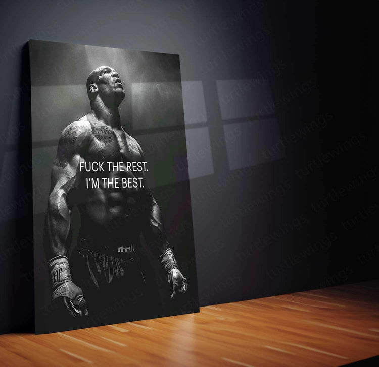 Mike Tyson Metal Poster – Legendary Boxing Champion Wall Art | Iron Mike Decor - TURTLEWINGS 