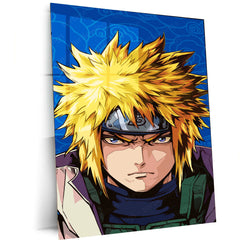 Minato Namikaze Poster – Legendary Hokage Artwork