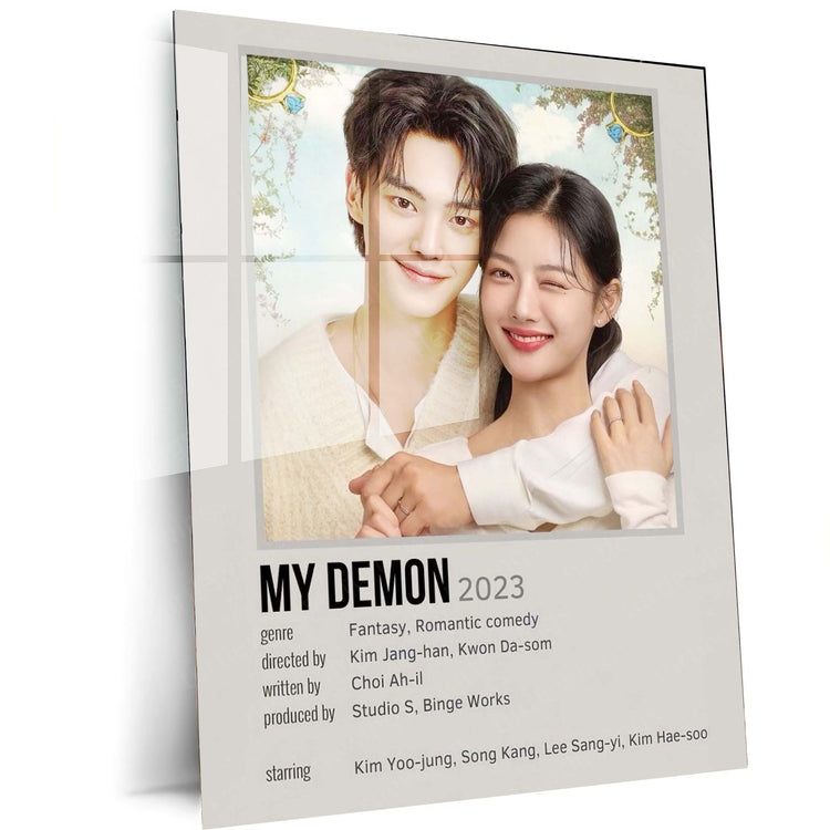 My Demon K-Drama Metal Poster | Fantasy Korean Drama | HD Print-2