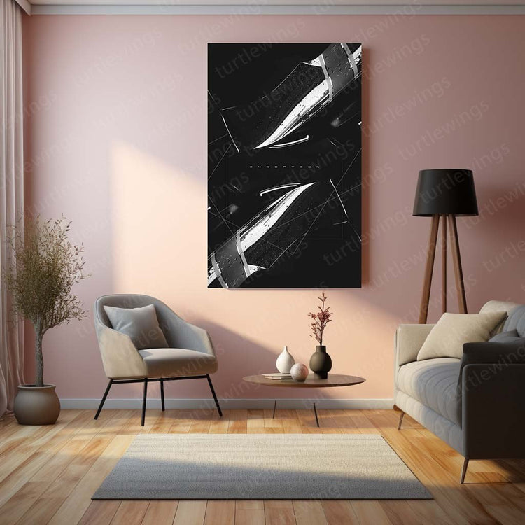 McLaren 720s Metal Poster | Cutting-Edge Performance | Automotive Art