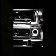 Mercedes GLS G Wagon Neon LED Metal Frame 2