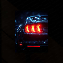 Mustang Shelby GT500 Neon LED Metal Frame â Iconic Muscle Car Wall Art 2