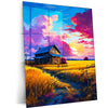 Nature Art Metal Poster – Serene Landscape & Aesthetic Wall Decor 9