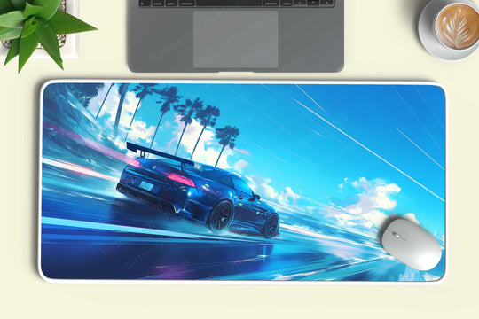 Need for Speed Nissan GTR Deskmat | High-Speed Racing Design